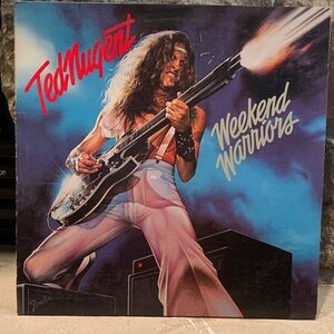 Weekend Warriors Vinyl Record - Blue and White